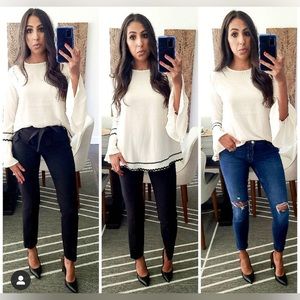 NWT! Ricky Ricrac Blouse